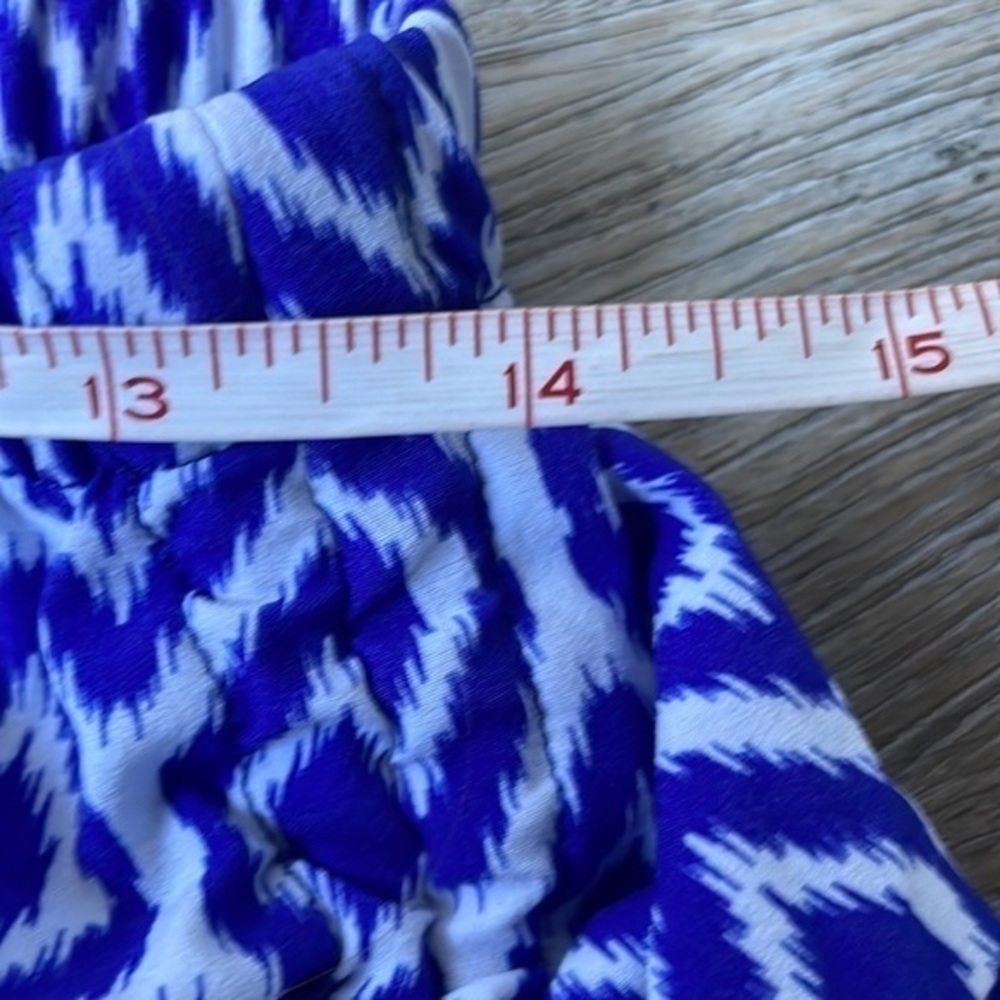 Zuma Blu new cycling skirt adjustable sides royal blue and white size small - Picture 5 of 7